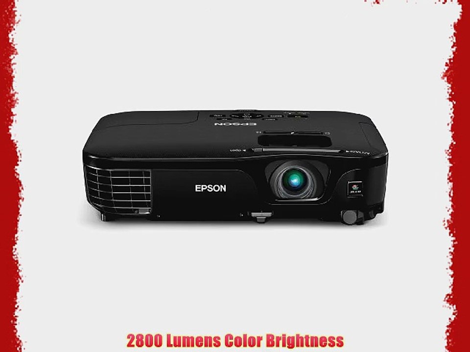 Epson EX5210 Projector (Portable XGA 3LCD 2800 lumens color brightness 2800 lumens white brightness