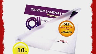 10 mil Letter Laminating Pouches 9 x 11-1/2 Hot Qty 100