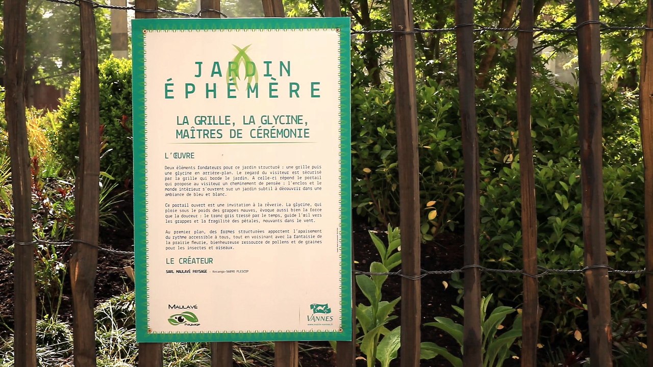 Jardin éphémère Maulavé Vannes