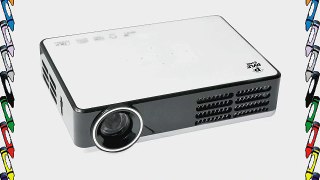 Pyle PRJAND805 HD Mini Hi-Res Smart Projector with Android CPU High Speed Wi-Fi 3D and Blu-ray