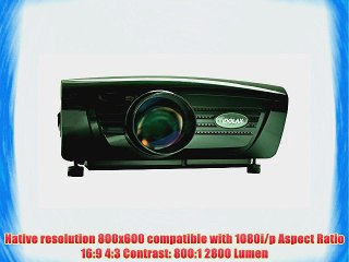 iDGLAX DG-747 LED HDMI Movie Video Projector 800 x 600 Pixels for Home Theater and Game