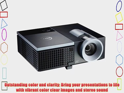 Dell 4320 Network DLP Projector 4300 ANSI Lumens WXGA HDMI 3D