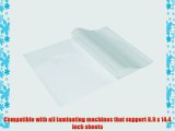 Tyh Supplies 5 Mil Hot Clear Legal Size Glossy Thermal Laminating Pouches Lamination Sheet