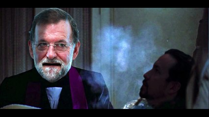 El Podemista, versión Exorcista con Rajoy y Pablo Iglesias