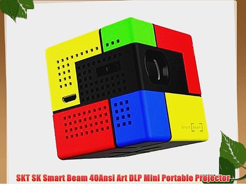 SKT SK Smart Beam 40Ansi Art DLP Mini Portable Projector