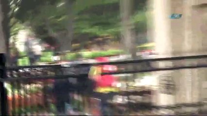 Polisten kaçıp mezarlığa sığındılar