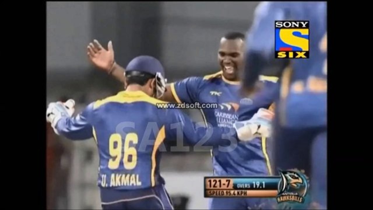 Umar Akmal Dance ● CPL T20 2013