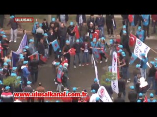 Türk-İş 1 Mayıs'ı madenci kenti Zonguldak'ta kutluyor