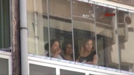 Afyonkarahisar Sinir Krizi Geçirdi, Piknik Tüpü Fırlattı