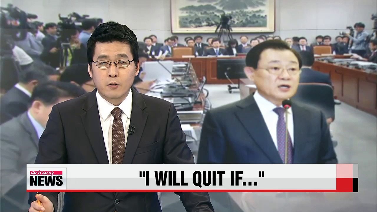 Presidential chief of staff will resign if bribery allegations proven