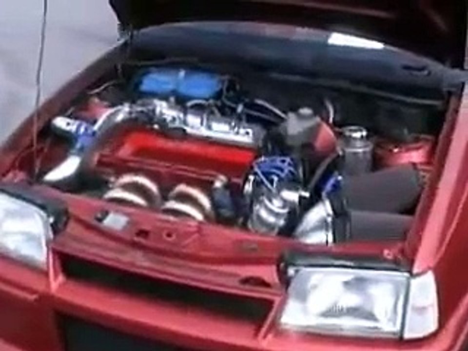 Turbo converted Opel Kadett GSI