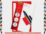 Fellowes Laminating Pouches Thermal File Card 5 Mil 100 Pack (52017)