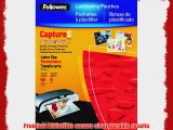 Fellowes Laminating Pouches Thermal SuperQuick 11.5(H) x 9(W) Size 5 Mil 100 Pack (5223001)