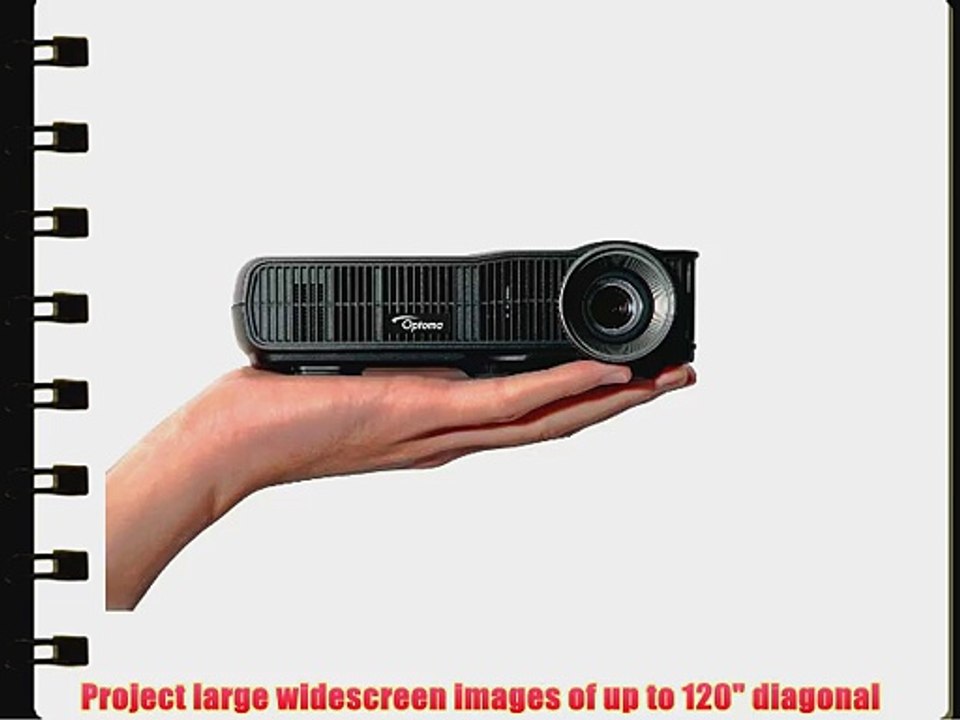 Optoma ML300 WXGA 300 LED Lumens Mobile Projector
