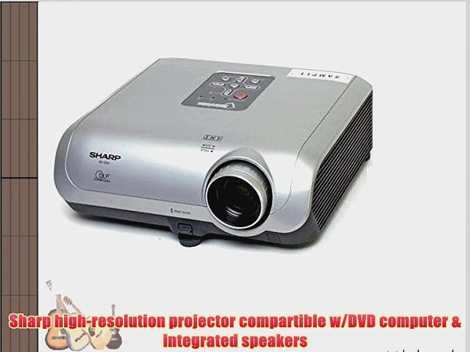 Sharp Notevision Xr-10x Home Theater DLP Pojector