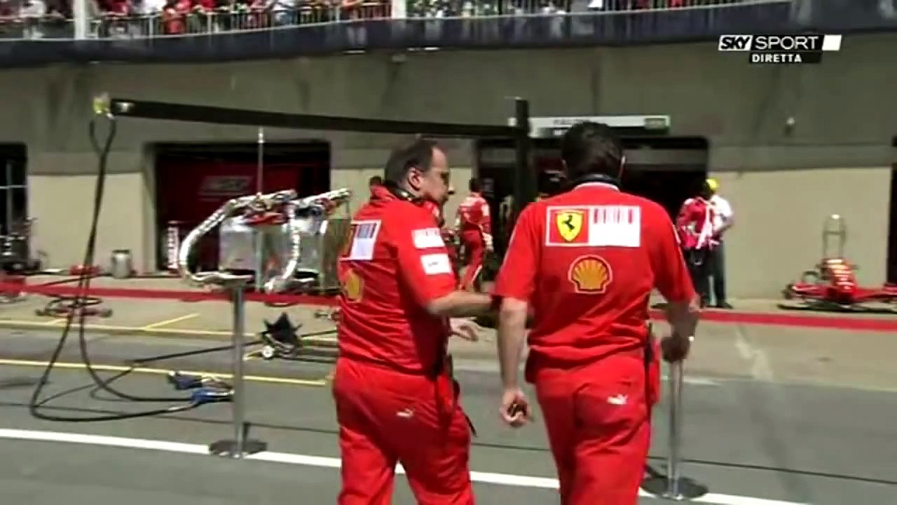 Robert Kubica - GP Canada 2008 (last lap + podium)