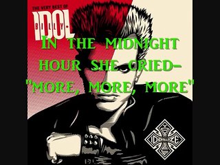 Billy Idol - Rebel Yell (Lyrics)