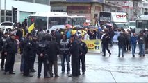 Nevşehir?de 1 Mayıs Yağmur Altında Kutlandı