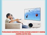 Aketek UC30 100 HD 150 Lumens HDMI Portable Mini LED Projector Home Cinema Theater AV/VGA/USB/SD/Micro