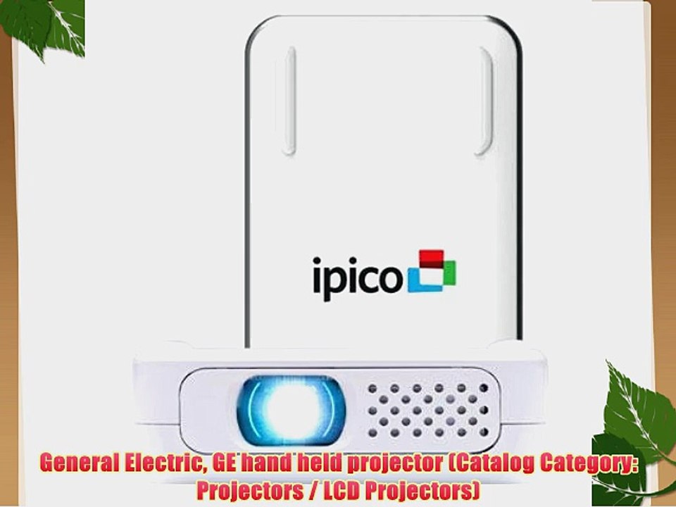 General Electric GE hand held projector (Catalog Category: Projectors / LCD Projectors)