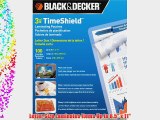 Black and Decker TimeShield Thermal Laminating Pouches Letter 3 mil - 100 Pack (LAMLET3-100)