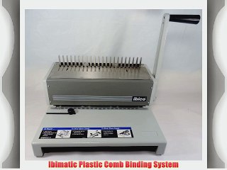 Ibimatic Plastic Comb Binding System