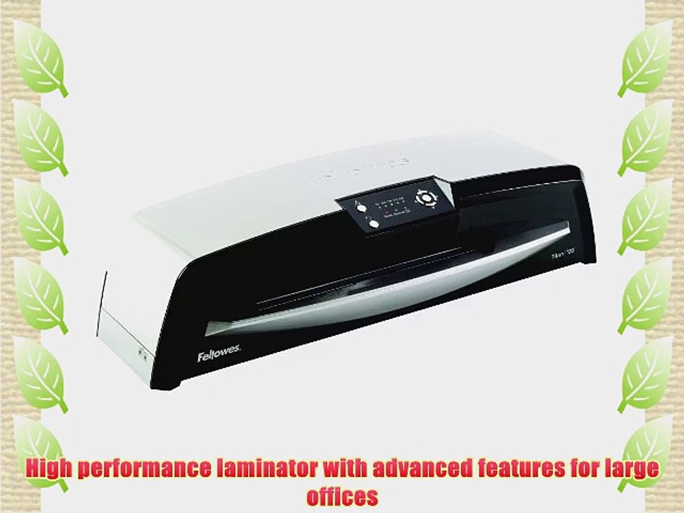 Fellowes Titan 125 Laminator 12.5 Inch with 10 Pouches (5724501)