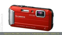 GENOVA,    DMC-FT25 ROSSO - FOTOCAMERA DIGITALE   SDHC 16 GB CLASS EURO 119