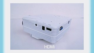 Aketek Home Cinema Theater Multimedia LED LCD Projector(White)