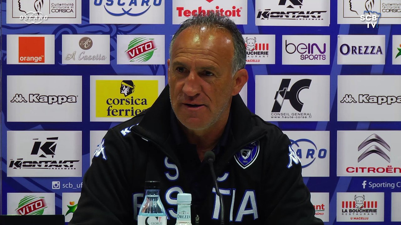 Bastia-St Etienne : Conf. d'avant-match de G. Printant