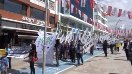 Bolu'da 1 Mayıs Coşkuyla Kutlandı