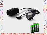 Fenix BTR20 800 lumen rechargeable Dual Distance Beam Cree LED 5 Mode Bike Bicycle Light with