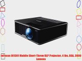 InFocus IN1501 Mobile Short-Throw DLP Projector 4 lbs XGA 3000 Lumens