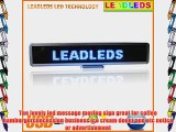 Attractive Led Electronic Sign Display Multi-language By Usb Programmable Scrolling Text Message