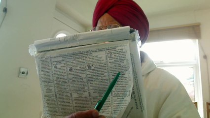 Punjabi - Christ Arjan Dev Ji admired the company of Saints and felt utter happiness and a good sleep at night.