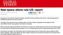 Nazi Space Aliens Run US Government, says Chinese Media | China Uncensored