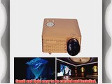 Aketek Portable Mini LED Projector with USB SD VGA HDMI AV Multimedia for PartyHome Entertainment20000