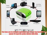 Aketek? Newest LCD Home Theater Cinema Projector LED Multimedia Portable Video Pico Micro Small
