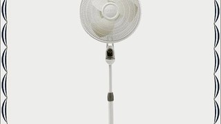 Lasko 1646 16? Remote Control Stand Fan White