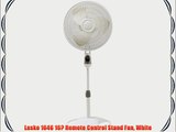 Lasko 1646 16? Remote Control Stand Fan White