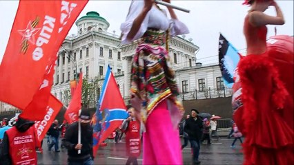 Rusya'da 1 Mayıs kutlamaları