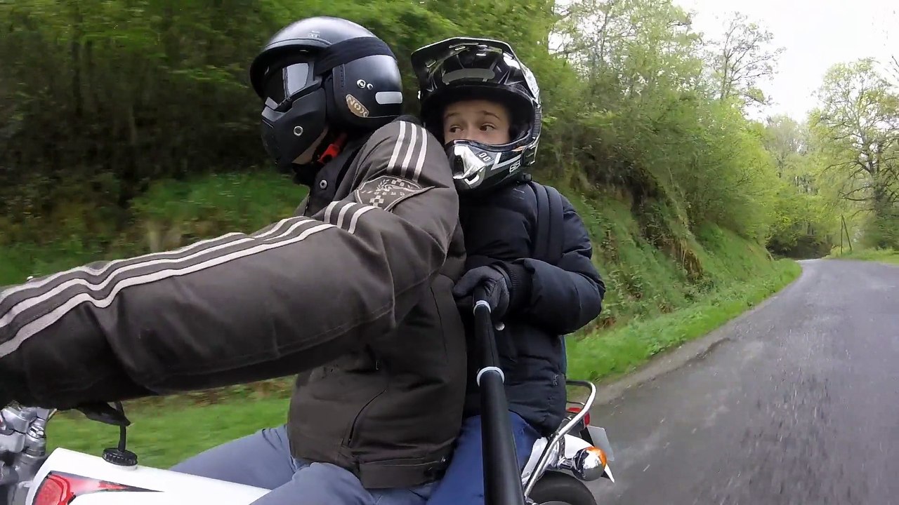 Sortie en duo YAMAHA TY 50