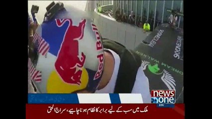 Base Jumpers Free Fall Off Dubai's Tallest Residential Tower