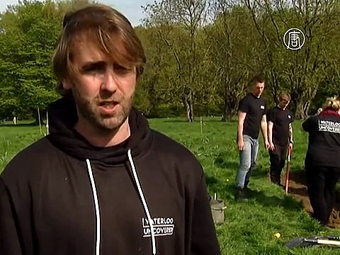 Солдаты вместе с археологами раскрывают историю битвы при Ватерлоо