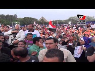 حضور جماهيري في المؤتمر الرسمي الأول لحملة «السيسي»