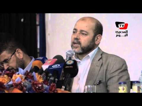 موسي أبو مرزوق: حكومة الوحدة الوطنية الجديدة ستعمل علي حل مشكلة العلاقات مع مصر