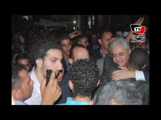 صباحي يؤدي واجب العزاء لأسرة الشيخ أحمد التوني