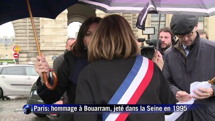 Paris: hommage à Bouarram, jeté dans la Seine en 1995
