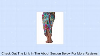 Plus Size Swimsuit Sarong Cover up in Hawaiian Luau Print Review