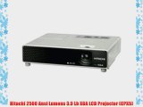 Hitachi 2500 Ansi Lumens 3.9 Lb XGA LCD Projector (CPX5)